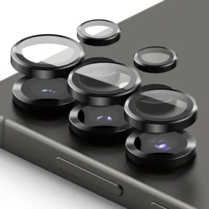 Wholesale Ringke Camera Frame Protector Samsung Galaxy S25 Ultra Black [2 PACK] - RGK11718 - {ean13} - Hurt
