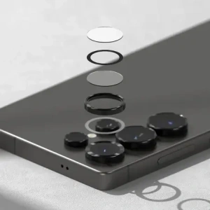 Hurtownia GSM - Ringke Kamera Keret Védő Samsung Galaxy S25 Ultra Fekete [2 CSOMAG] - RGK11718 - {ean13} - Hurt
