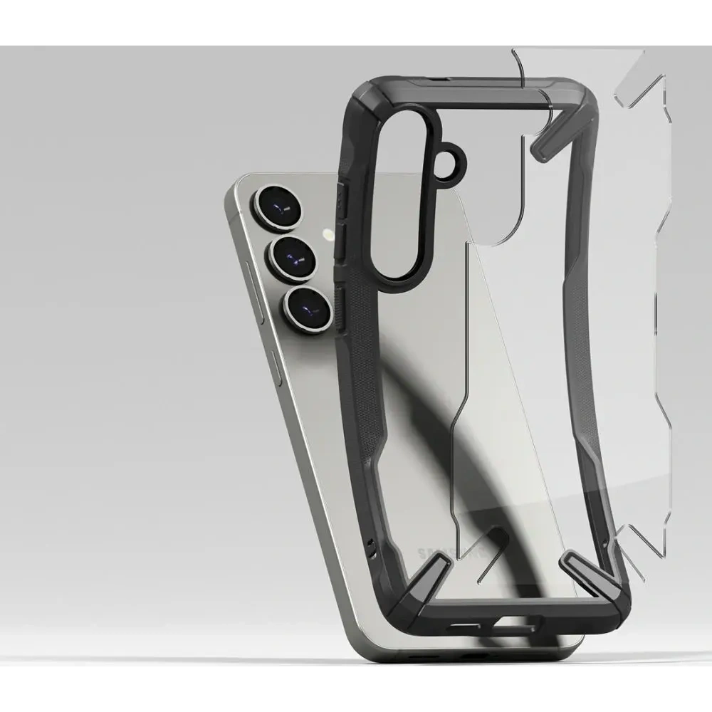 Hurtownia GSM - Etui Ringke Fusion-X Samsung Galaxy S25+ Plus Černé - RGK11721 - {ean13} - Hurt