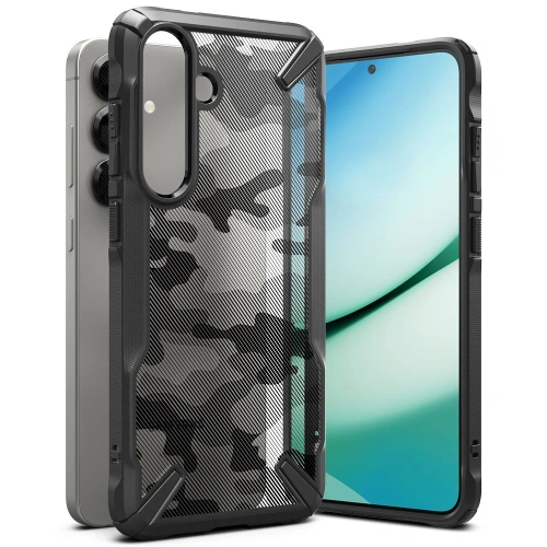 Etui Ringke Fusion-X Samsung Galaxy S25+ Plus Camo Black
