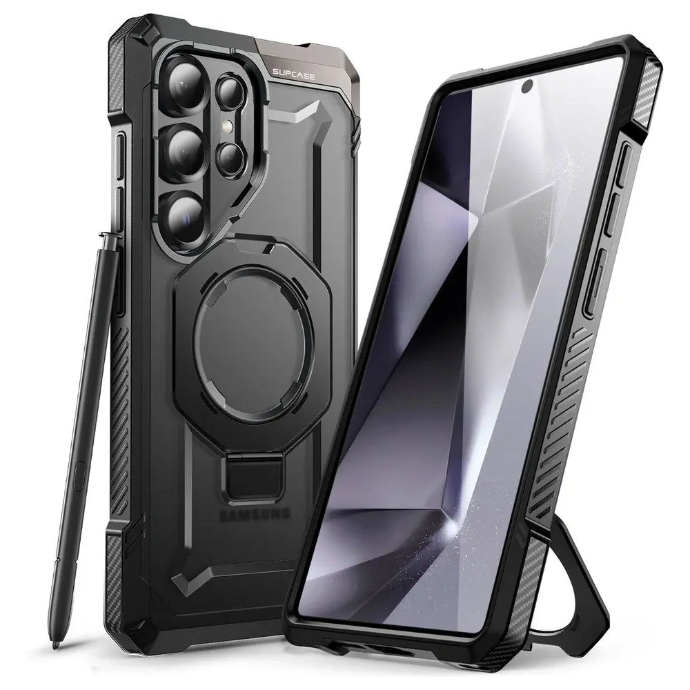 Hurtownia GSM - Supcase Unicorn Beetle Grip Mag MagSafe Samsung Galaxy S25 Ultra Fekete - SPC492 - {ean13} - Hurt