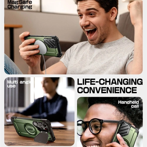 Etui Supcase Unicorn Beetle XT Mag MagSafe Samsung Galaxy S25 Ultra Guldan