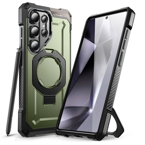 Etui Supcase Unicorn Beetle Grip Mag MagSafe Samsung Galaxy S25 Ultra Guldan