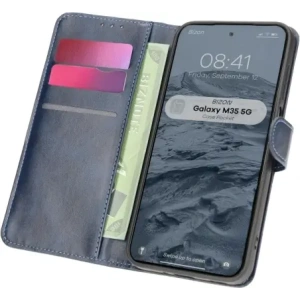 Wholesale Bizon Case Pocket Samsung Galaxy M35 5G navy blue - BIZ8177 - {ean13} - Hurt