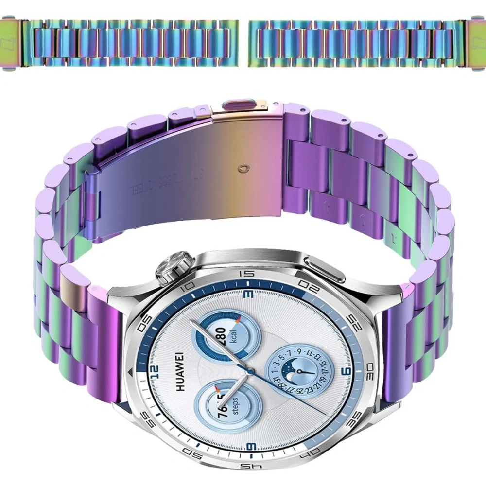 Wholesale Bizon Strap Watch Aura Smartwatch 22mm rainbow - BIZ8178 - {ean13} - Hurt