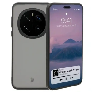 Wholesale Bizon Case Angelo Honor Magic7 Pro smoky with a black frame - BIZ8179 - {ean13} - Hurt