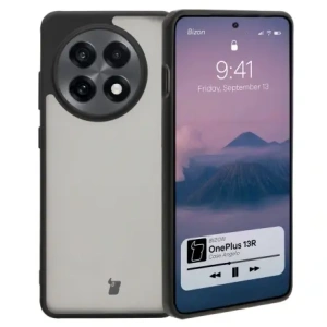 Hurtownia GSM - Bizon Case Angelo OnePlus 13R füstös fekete kerettel - BIZ8182 - {ean13} - Hurt