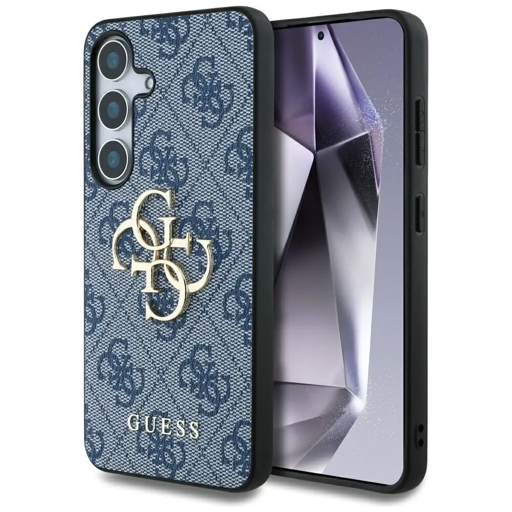 Hurtownia GSM - Etui Guess Big 4G Logo Classic Logo do Samsung Galaxy S25 niebieski - GUE4253 - {ean13} - Hurt