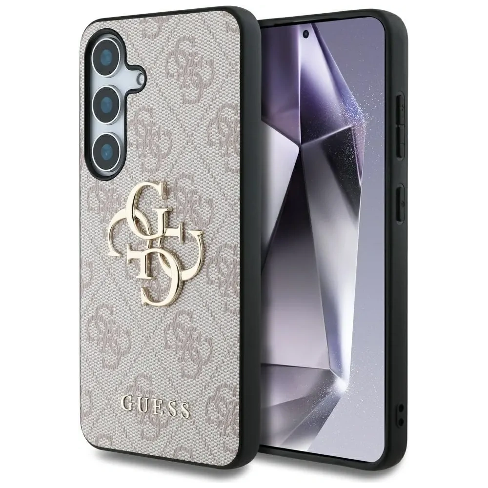 Wholesale Guess Big 4G Logo Classic Logo Samsung Galaxy S25 pink - GUE4254 - {ean13} - Hurt