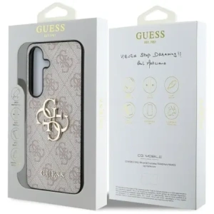 Wholesale Guess Big 4G Logo Classic Logo Samsung Galaxy S25 pink - GUE4254 - {ean13} - Hurt