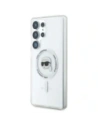Hurtownia GSM - Karl Lagerfeld Buton Karl Cap Tipărit Logo MagSafe Samsung Galaxy S25 Ultra alb - KLD21870 - {ean13} - Hurt