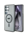 Karl Lagerfeld Button Karl Head Gedrucktes Logo MagSafe Samsung Galaxy S25 Ultra schwarz