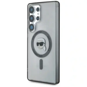 Hurtownia GSM - Karl Lagerfeld Buton Karl Cap Tipărit Logo MagSafe Samsung Galaxy S25 Ultra negru - KLD21871 - {ean13} - Hurt