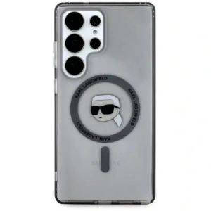 Hurtownia GSM - Karl Lagerfeld Buton Karl Cap Tipărit Logo MagSafe Samsung Galaxy S25 Ultra negru - KLD21871 - {ean13} - Hurt