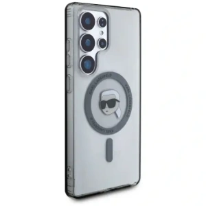 Hurtownia GSM - Karl Lagerfeld Buton Karl Cap Tipărit Logo MagSafe Samsung Galaxy S25 Ultra negru - KLD21871 - {ean13} - Hurt