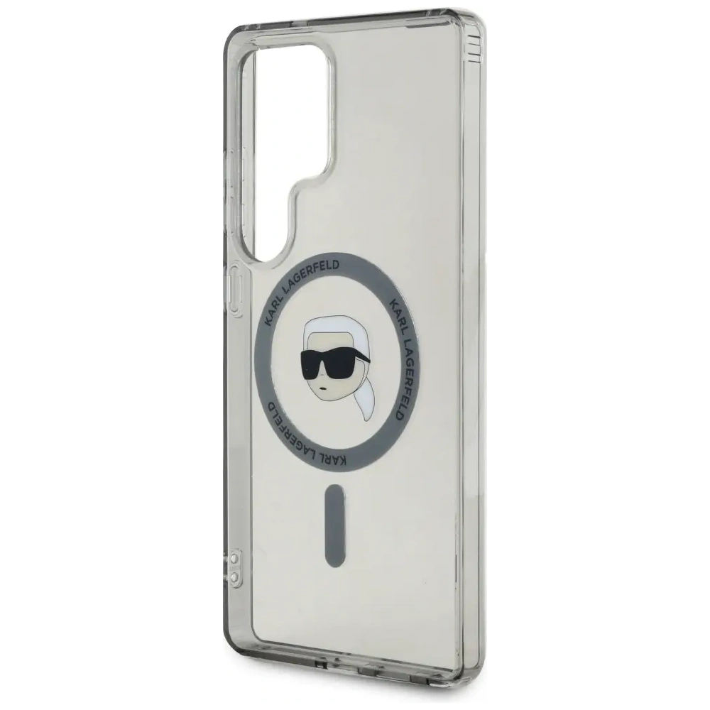 Hurtownia GSM - Karl Lagerfeld Buton Karl Cap Tipărit Logo MagSafe Samsung Galaxy S25 Ultra negru - KLD21871 - {ean13} - Hurt