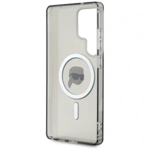 Hurtownia GSM - Karl Lagerfeld Buton Karl Cap Tipărit Logo MagSafe Samsung Galaxy S25 Ultra negru - KLD21871 - {ean13} - Hurt