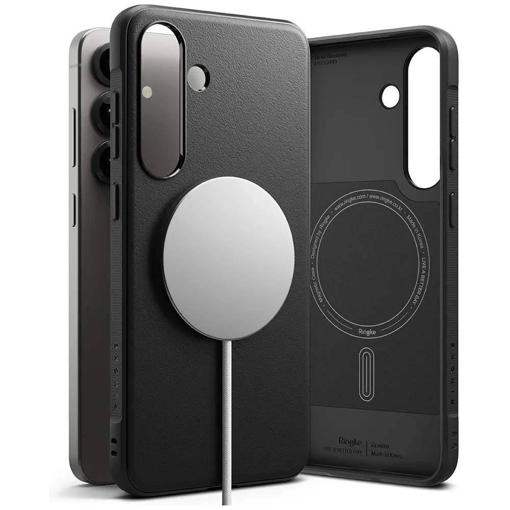 Hurtownia GSM - Ringke Onyx Magnetic MagSafe Samsung Galaxy S25+ Plus Schwarz - RGK11724 - {ean13} - Hurt