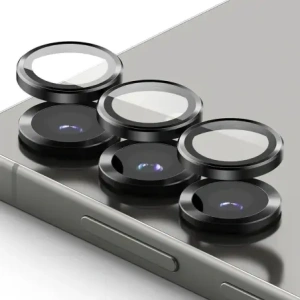 Wholesale Ringke Camera Frame Protector Samsung Galaxy S25+ Plus Black [2 PACK] - RGK11725 - {ean13} - Hurt