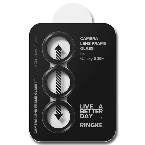 Nakładka Ringke Camera Frame Protector Samsung Galaxy S25+ Plus Black [2 PACK]