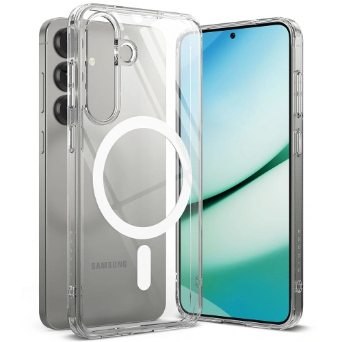 Etui Ringke Fusion Magnetic MagSafe Samsung Galaxy S25 Clear
