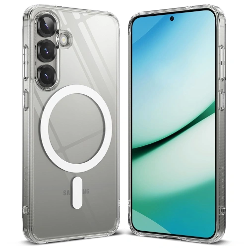 Etui Ringke Fusion Magnetic MagSafe Samsung Galaxy S25 Clear