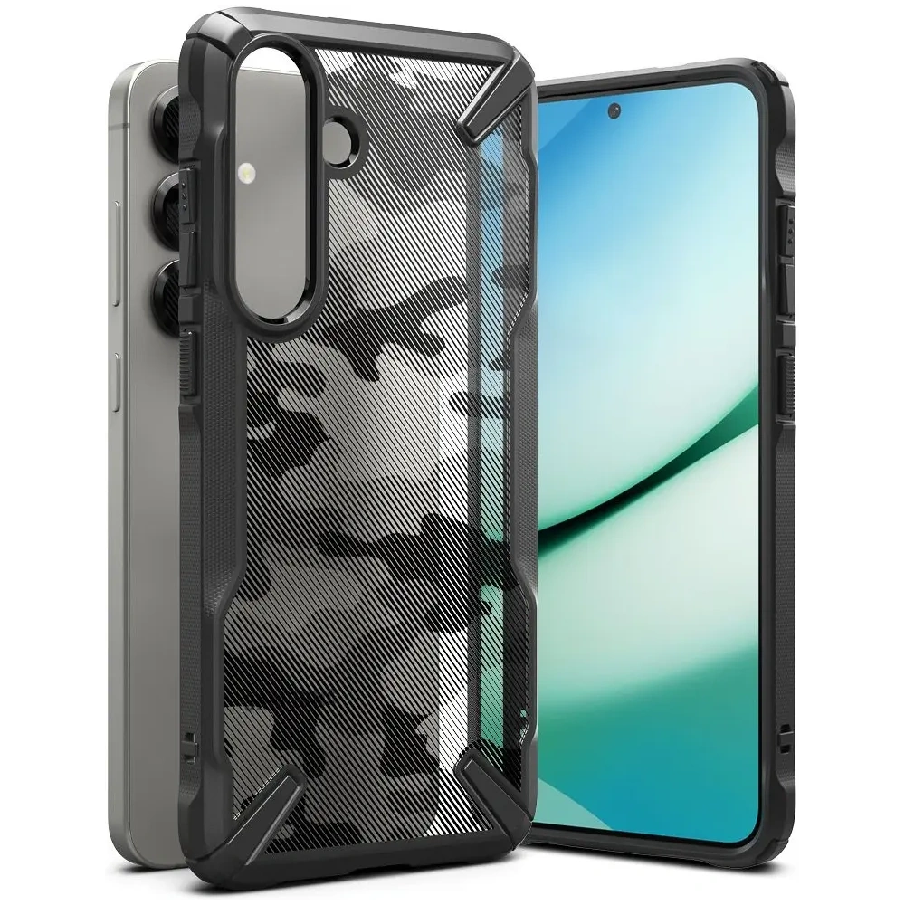 Hurtownia GSM - Ringke Fusion-X Samsung Galaxy S25 Camo Fekete - RGK11731 - {ean13} - Hurt