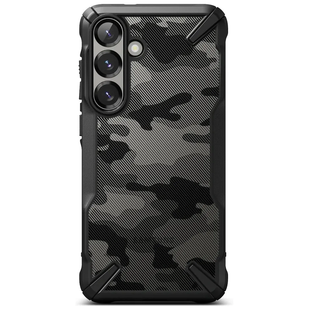Hurtownia GSM - Ringke Fusion-X Samsung Galaxy S25 Camo Fekete - RGK11731 - {ean13} - Hurt