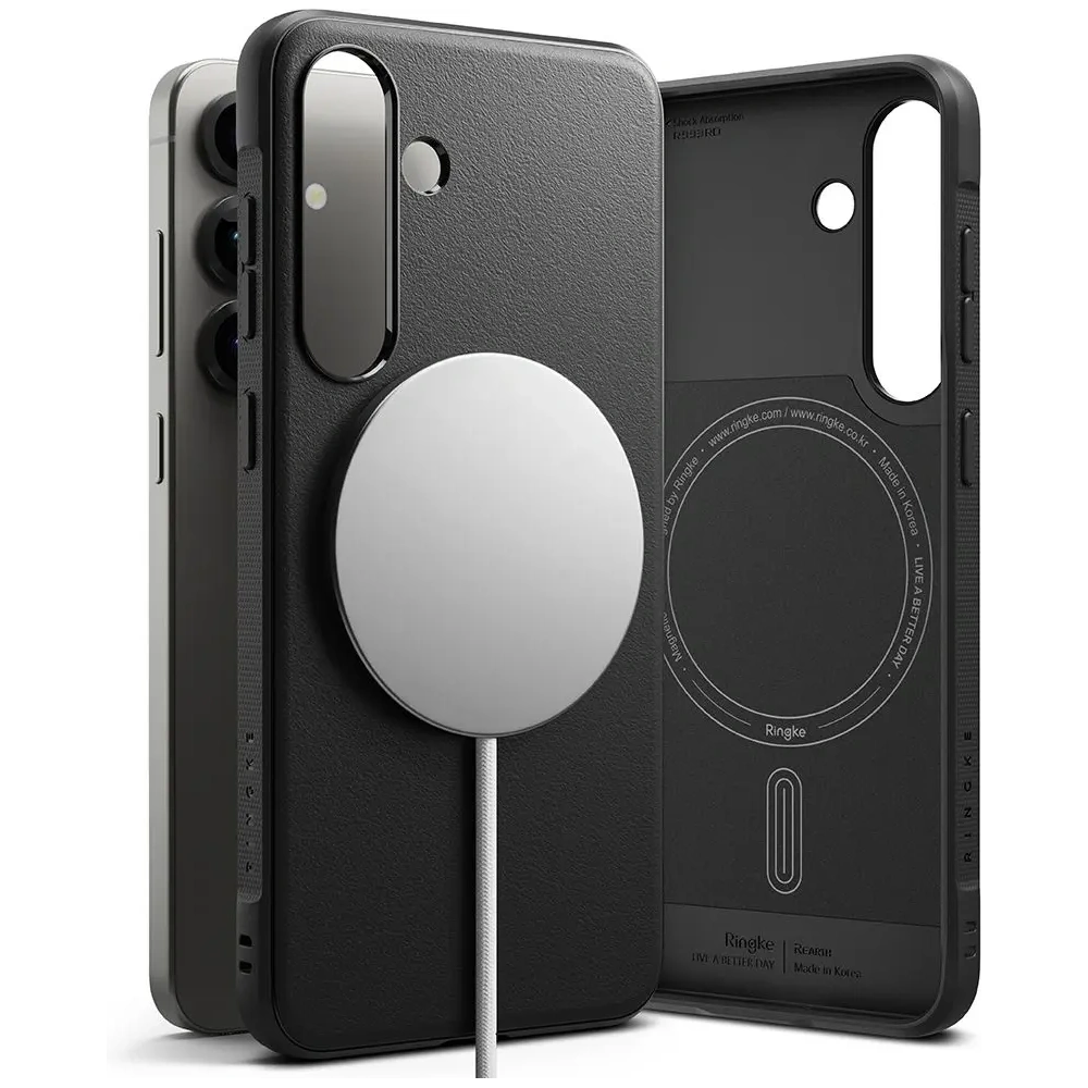 Wholesale Ringke Onyx Magnetic MagSafe Samsung Galaxy S25 Black - RGK11735 - {ean13} - Hurt
