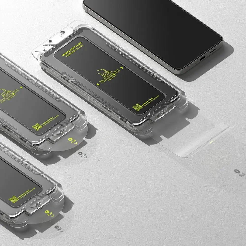 Hurtownia GSM - Ringke Easy Slide Samsung Galaxy S25 Clear [2 PACHET] - RGK11739 - {ean13} - Hurt