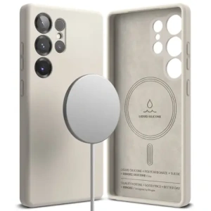 Hurtownia GSM - Ringke Silicon Magnetic MagSafe Samsung Galaxy S25 Ultra Stone - RGK11741 - {ean13} - Hurt
