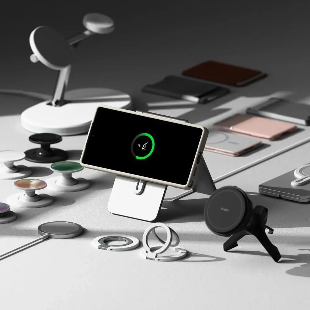 Hurtownia GSM - Ringke Silikon Magnetic MagSafe Samsung Galaxy S25 Ultra Stein - RGK11741 - {ean13} - Hurt