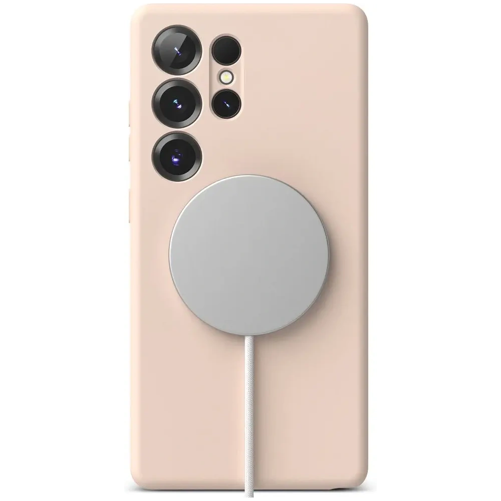 Hurtownia GSM - Ringke Silikon Magnetic MagSafe Samsung Galaxy S25 Ultra Pink Sand - RGK11742 - {ean13} - Hurt
