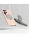 Wholesale Ringke Silicone Magnetic MagSafe Samsung Galaxy S25 Ultra Pink Sand - RGK11742 - {ean13} - Hurt