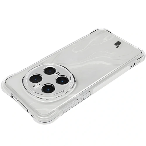 Elastyczne etui Bizon Case Salpa do Honor Magic7 Pro przezroczyste