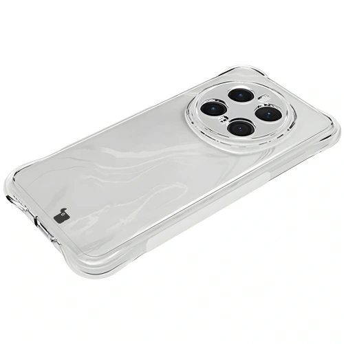 Elastyczne etui Bizon Case Salpa do Honor Magic7 Pro przezroczyste