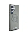 Hurtownia GSM - Karl Lagerfeld Logo-ul cu cap de Karl din cristale Swarovski Samsung Galaxy S25 Ultra negru - KLD21874 - {ean13} - Hurt