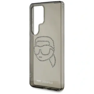 Hurtownia GSM - Karl Lagerfeld Logo-ul cu cap de Karl din cristale Swarovski Samsung Galaxy S25 Ultra negru - KLD21874 - {ean13} - Hurt