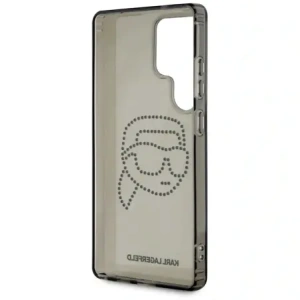 Hurtownia GSM - Karl Lagerfeld Logo-ul cu cap de Karl din cristale Swarovski Samsung Galaxy S25 Ultra negru - KLD21874 - {ean13} - Hurt