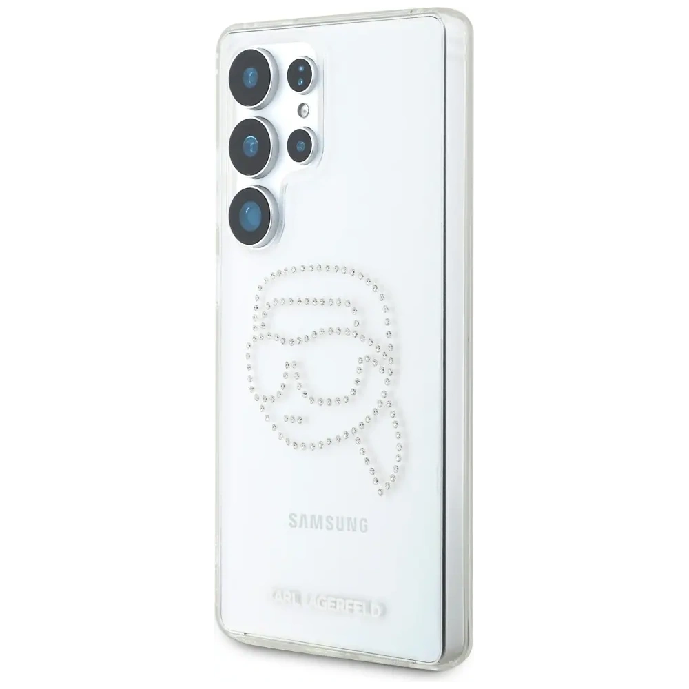 Hurtownia GSM - Karl Lagerfeld Pietre strălucitoare Karl Head Logo Samsung Galaxy S25 Ultra clar - KLD21875 - {ean13} - Hurt