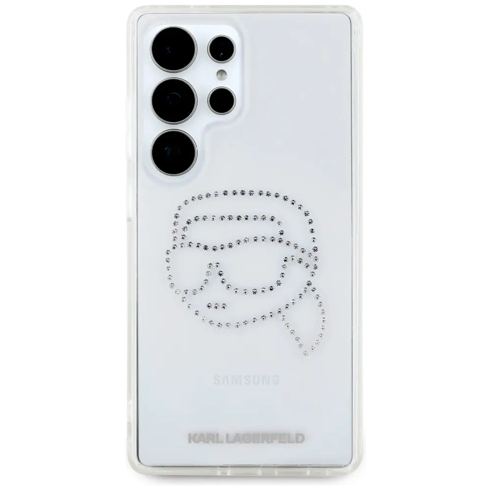 Hurtownia GSM - Karl Lagerfeld Pietre strălucitoare Karl Head Logo Samsung Galaxy S25 Ultra clar - KLD21875 - {ean13} - Hurt