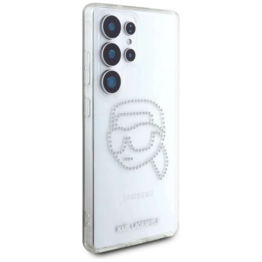 Hurtownia GSM - Karl Lagerfeld Pietre strălucitoare Karl Head Logo Samsung Galaxy S25 Ultra clar - KLD21875 - {ean13} - Hurt