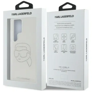 Hurtownia GSM - Karl Lagerfeld Pietre strălucitoare Karl Head Logo Samsung Galaxy S25 Ultra clar - KLD21875 - {ean13} - Hurt