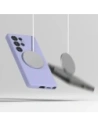 Wholesale Ringke Silicone Magnetic MagSafe Samsung Galaxy S25 Ultra Lavender - RGK11743 - {ean13} - Hurt