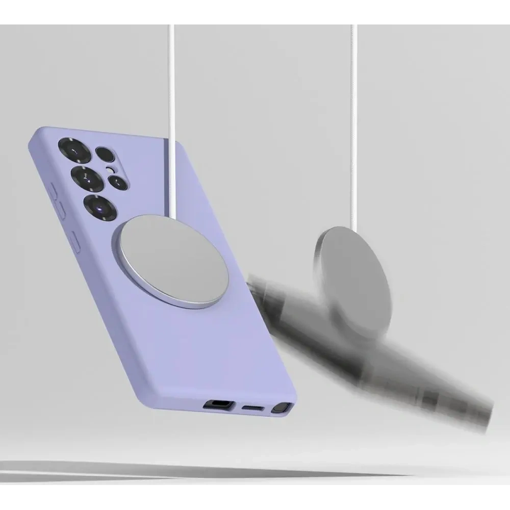 Hurtownia GSM - Ringke Silikon Magnetic MagSafe Samsung Galaxy S25 Ultra Lavendel - RGK11743 - {ean13} - Hurt