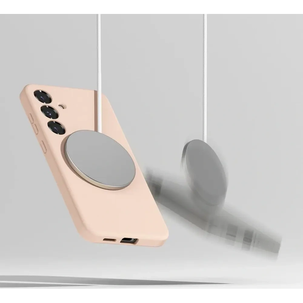 Hurtownia GSM - Ringke Silikon Magnetic MagSafe Samsung Galaxy S25+ Plus Pink Sand - RGK11746 - {ean13} - Hurt