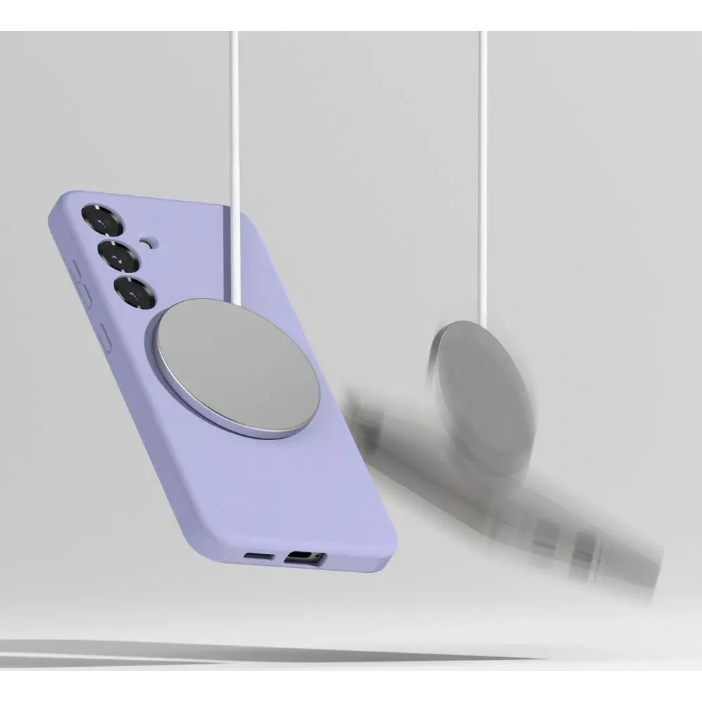 Hurtownia GSM - Ringke Silikon Magnetic MagSafe Samsung Galaxy S25+ Plus Lavendel - RGK11747 - {ean13} - Hurt