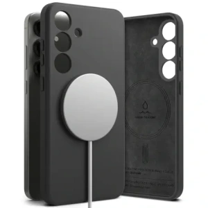 Hurtownia GSM - Ringke Silicone Magnetic MagSafe Samsung Galaxy S25 Negru - RGK11748 - {ean13} - Hurt