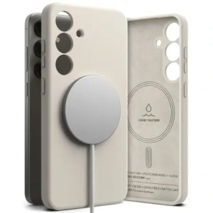 Hurtownia GSM - Ringke Silicon Magnetic MagSafe Samsung Galaxy S25 Stone - RGK11749 - {ean13} - Hurt