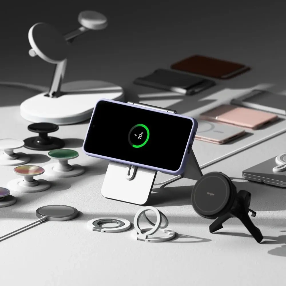 Hurtownia GSM - Etui Ringke silikonové magnetické MagSafe Samsung Galaxy S25 levandulové - RGK11751 - {ean13} - Hurt